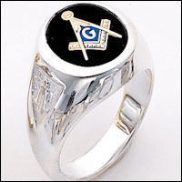 Sterling Silver Masonic Ring #61